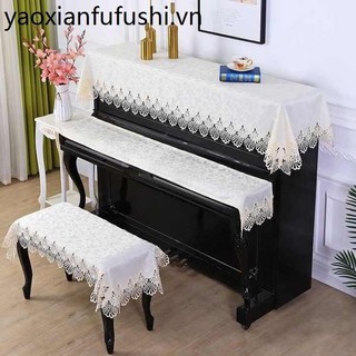 Cao cấp phong cách châu âu vải đàn piano hiện đại đơn giản khăn đàn piano nửa bao khăn trải bàn thảm điện tử đàn piano bụi-
