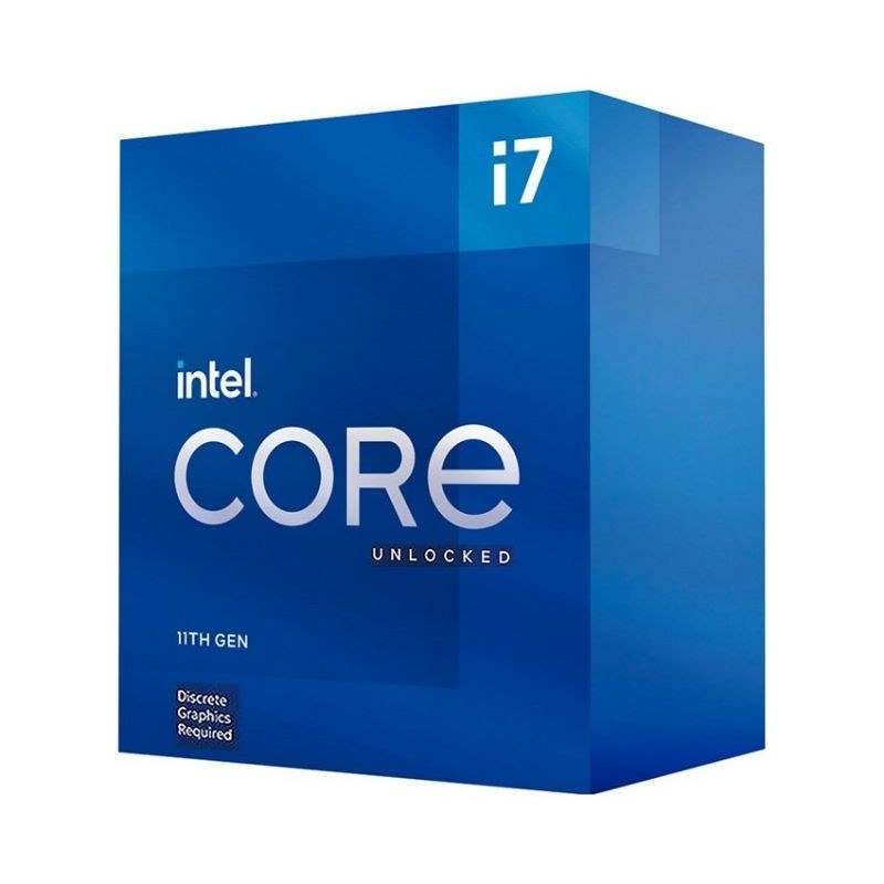 CPU Intel Core i7 11700KF (3.6GHz turbo up to 5Ghz, 8 nhân 16 luồng, 16MB Cache, 125W) – Socket Inte