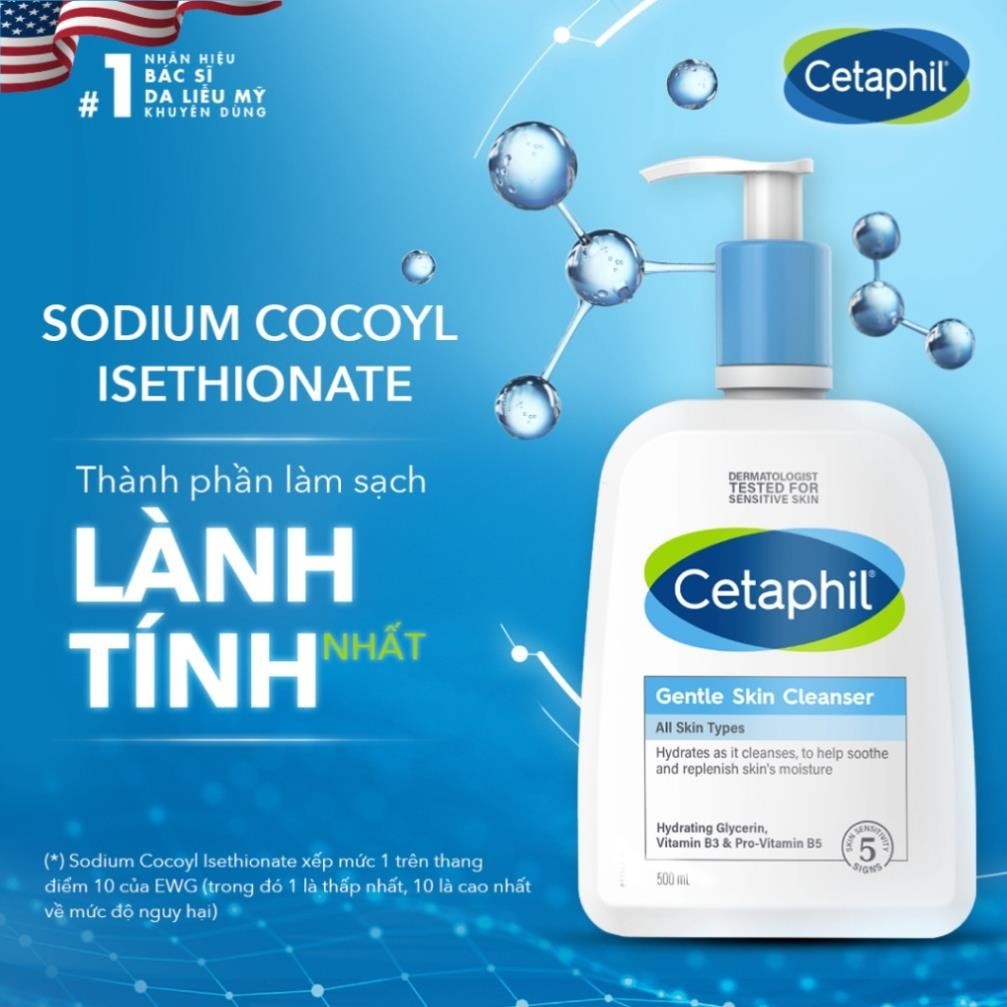 Sữa Rửa Mặt Cetaphil Gentle Skin Cleanser 473ml - HOT