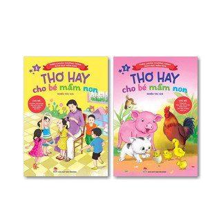 Sách - thơ hay cho bé mầm non - chọn lẻ 2 tập - kim đồng