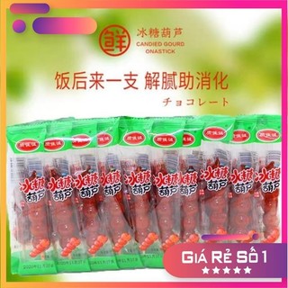  Kẹo Hồ Lô Bọc Đường - Đồ ăn vặt Trung Quốc, bánh kẹo ăn vặt