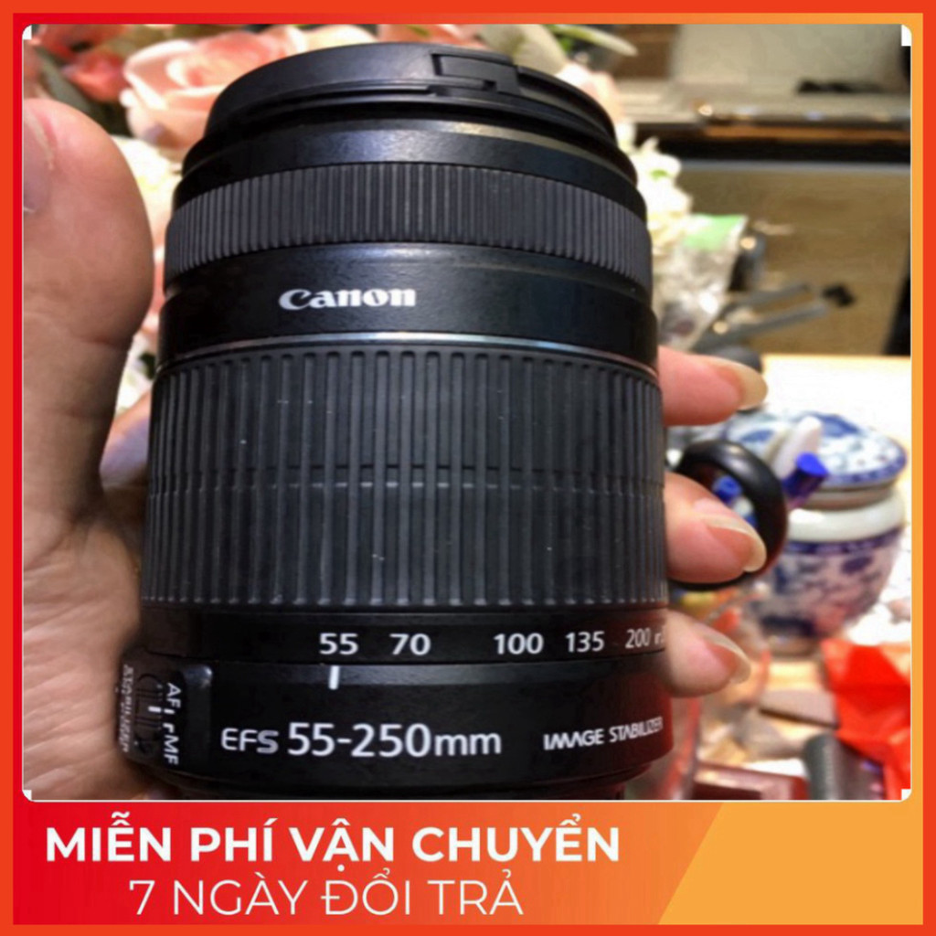 Lens tele canon 55-250mm is ii