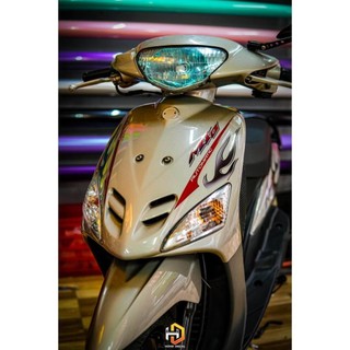 Tem rời mio bạc dán tem lửa đỏ đen cực đẹp , tem 3 lớp bền màu - Decal Cao Cấp