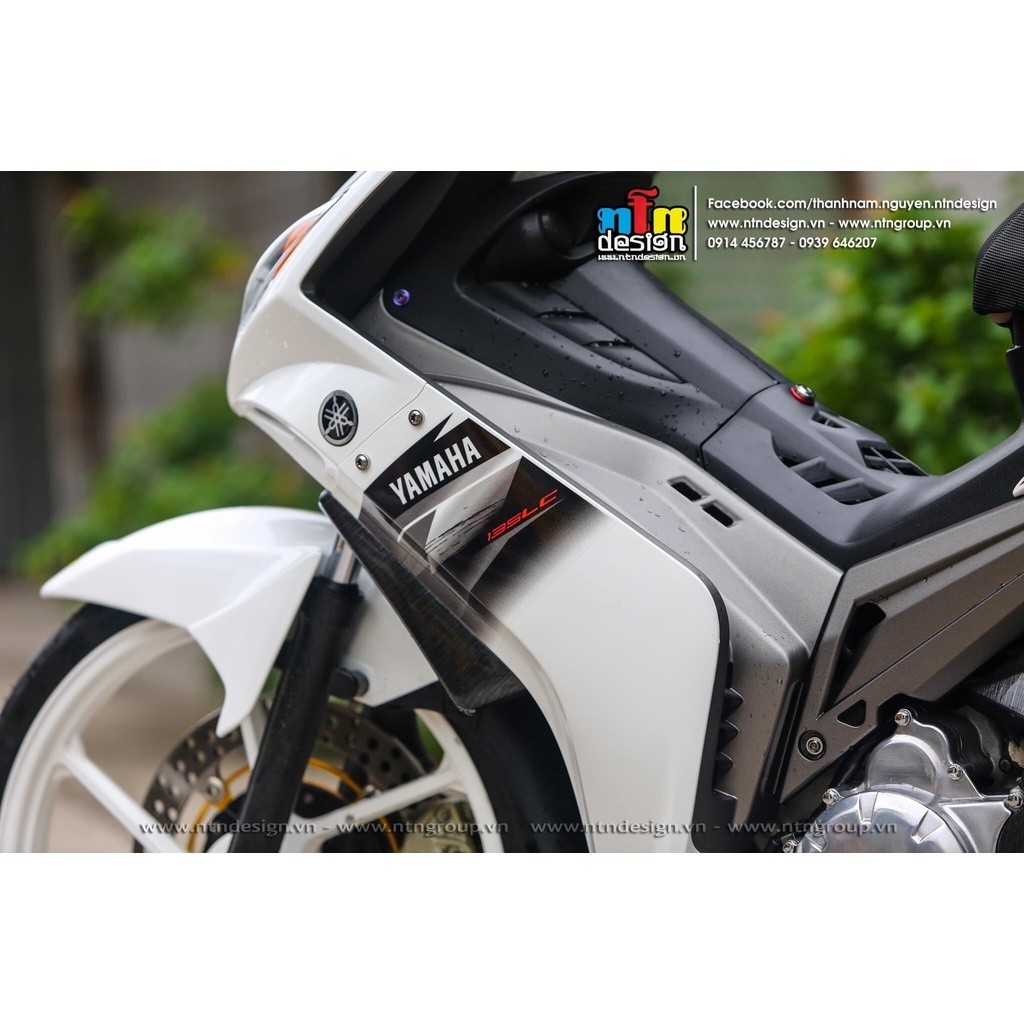 Tem rời exciter 2006-2010 trắng đen jupiter mx mẫu mới 2023 - Decal Cao Cấp