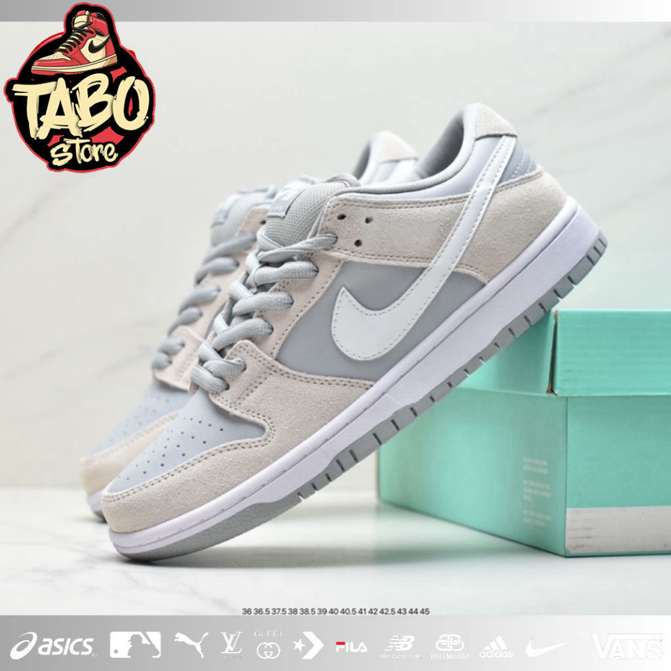 Giày Thể Thao_Nike SB Dunk Low "Summit White & Wolf Grey" AR0778-110_