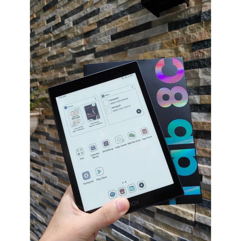 Máy đọc sách Boox Tab Mini C Boox Tab 8C Likenew - Hàng nhập khẩu fullbox 1 đổi 1 trong 7 ngày