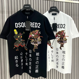 Áo Phông Nam DSQ Samurai in chữ nhật bản. Áo Thun Unisex Dsquared2 Form Rộng Siêu Hot 2024. 89