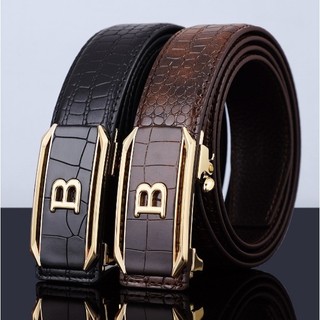 Thắt Lưng Dây Nịt Nam Da Bò 100% 2 Lớp Dập Vân Cá Sấu (Bảo Hành 3 Năm) - Đồ Da Kingshop