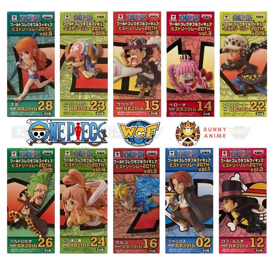 Mô hình One Piece chính hãng - Onepiece Set chạy WCF - Mô hình One piece wcf