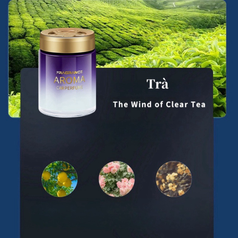 Sáp Thơm Ô Tô & Nước Hoa Xe Hơi Cao Cấp - Khử Mùi, Chống Say Xe, Máy Làm Thơm Không Khí Cho Xe Hơi và Phòng Ngủ XS-023 | BigBuy360 - bigbuy360.vn