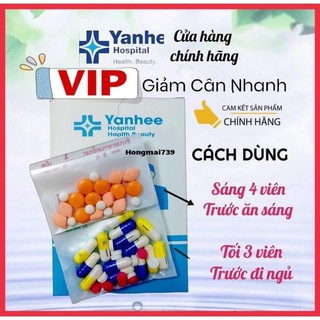 Giảm cân nhanh diet vip yanhee plus 12 thái lan