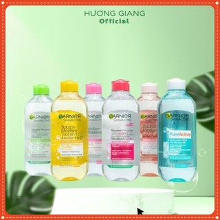 Tẩy Trang Garnier Solution Micellaire 400ml, - Garnier
