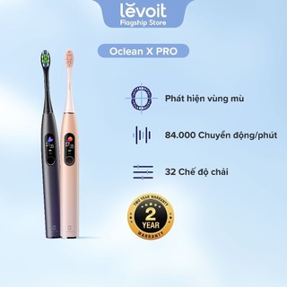 Bàn Chải Điện Oclean X Pro | Màn Hình Cảm Ứng Thông Minh | Chống Nước IPX7 | Tùy Chính Kế Hoạch Chải | Hàng Chính Hãng