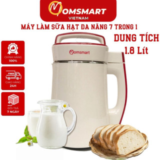  Máy làm sữa hạt đa chức năng dung lượng 1.8 lít 7 trong một Momsmart MM-505 - máy nghiền hoa quả nấu