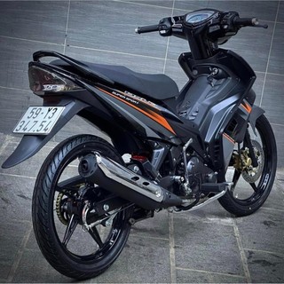 Tem rời exciter 2010 cam đen cover đẹp , tem 3 lớp bền màu - Decal Cao Cấp Nhất Nhất