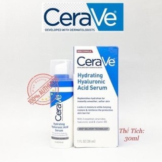 Serum Cerave Hydrating Hyaluronic Acid Serum 30ml - Serum B5 Cerave 30ml