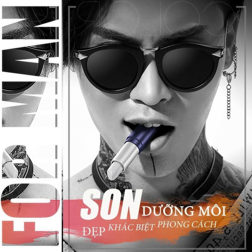 Son môi bền màu dưỡng ẩm cho nam BlueMen