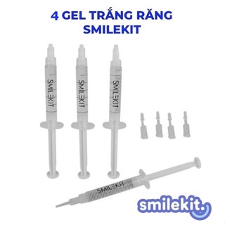  4Gel Tẩy Trắng Răng SmileKit Whitening Gel Tại Nhà 2024 