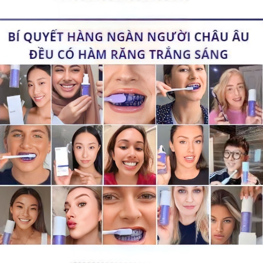 Serum làm Trắng Răng Smilekit V34 Kem Đánh Răng Tẩy Trắng Răng Tại Nhà