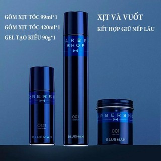 GEL TẠO KIỂU TÓC NAM BLUEMAN 90g