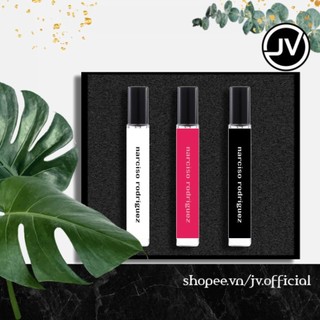 🔮 Set 3 nước hoa Narciso đầu xịt 10ml , Narciso trắng, Narciso hồng, Narciso đen 10mlx3