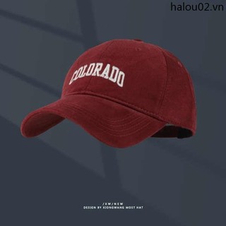 Hàn Quốc Hàn Quốc Chất Lượng Cao Chải Họa Tiết Thêu Mềm Top Mũ Bóng Chày Thể Hiện Mặt Nhỏ Cong Vành Đạt Đỉnh Mũ Nam