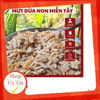 (Ngon rẻ mới) [TẾT] Mứt Dừa Bến Tre Ngày Tết (Ít Ngọt) Sên Đường Phèn Ăn Liền, Tiện Lợi