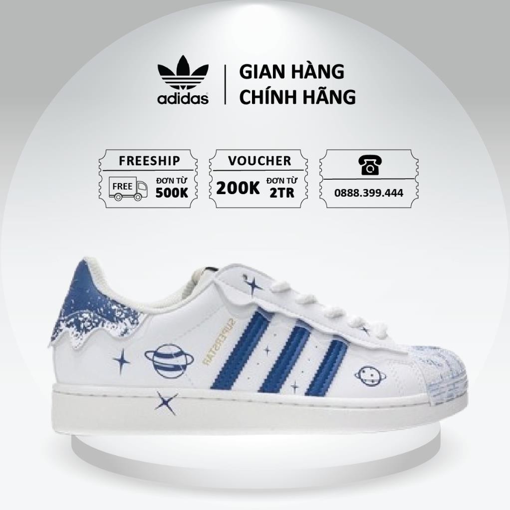 Giày Adidas Superstar Clover ‘Milk Blue’ GY7769