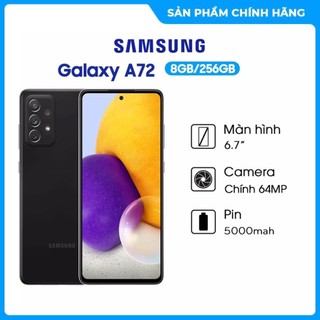 Điện Thoại Samsung Galaxy A72 - Hàng Chính Hãng fullbox nguyên seal bh 12 tháng