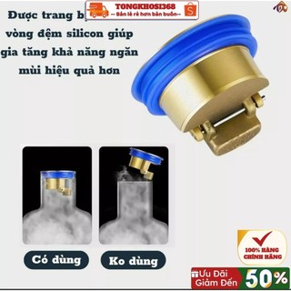 Nắp Cống Ngăn Mùi, Nắp Đậy Cống Thoát Nước Sàn Nhà Tắm Chống Côn Trùng Tiện Dụng (Có tặng Vòng Đệm)...