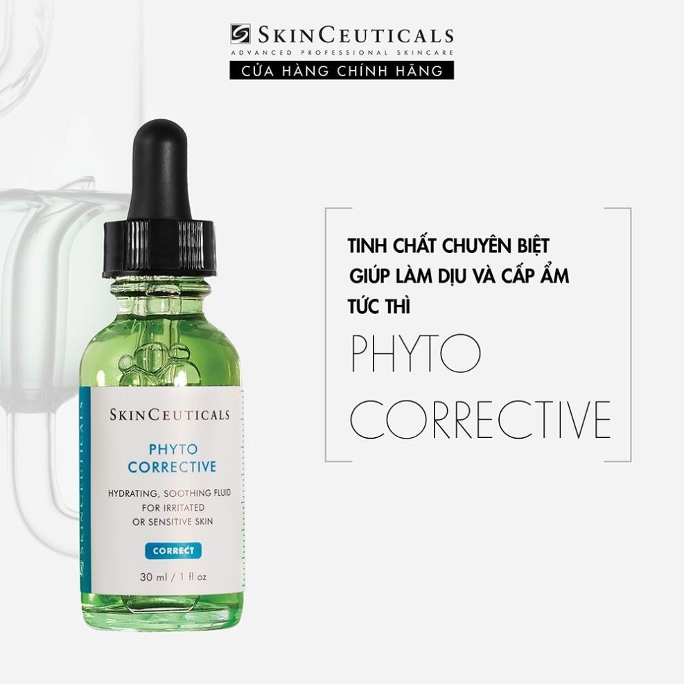 Skinceuticals Phyto Corrective giúp dưỡng ẩm, làm mềm và xoa dịu da 30ml
