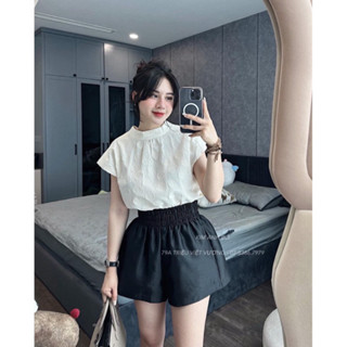 Quần phồng Tacta, Quần Short đùi nữ có 2 màu đen , be