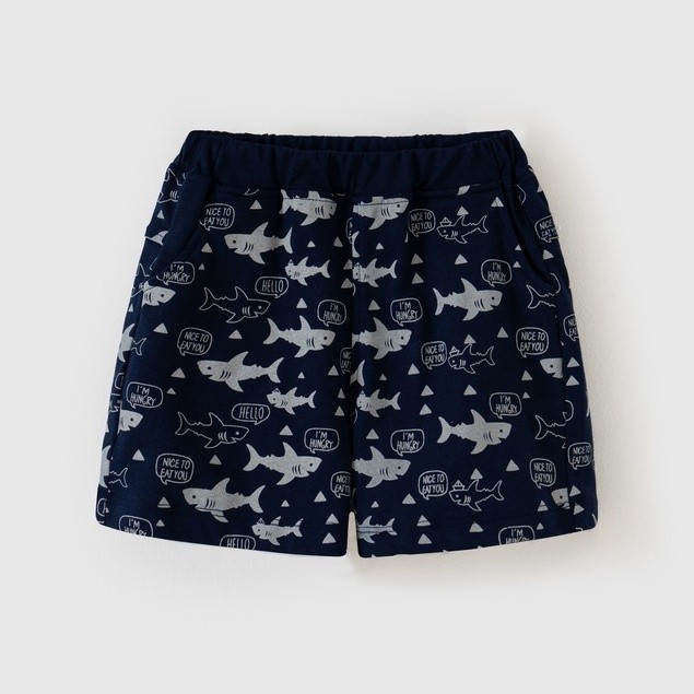 Quần sooc thun bé trai Rabity quần short đùi chất kaki/thun thoáng mát quần short đi học cho bé trai 92326