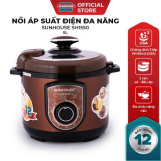 Nồi áp suất điện đa năng sunhouse SHD1550 Bảo hành chánh hãng 12 tháng