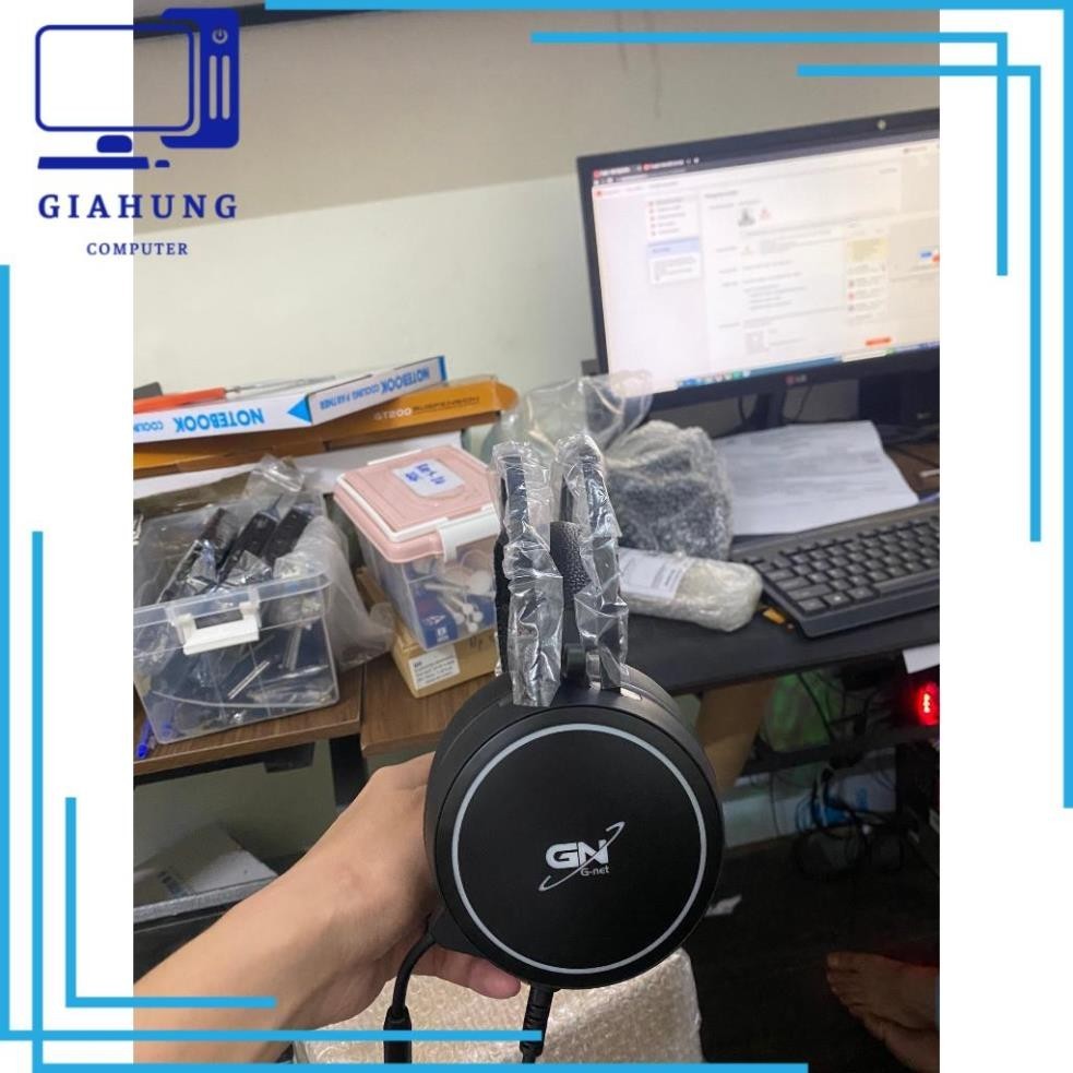 Tai nghe G-NET G09 7.1 Đen cổng USB