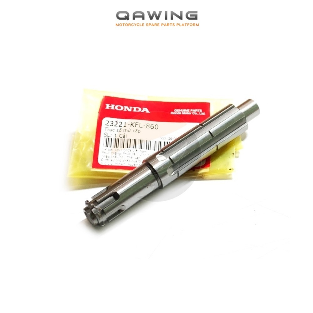 (23221KFL860)_Trục số thứ cấp HONDA Future 1 / Wave S nhập khẩu) _QAWING