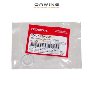 (90407259000)_Đệm nhôm ốc xả dầu HONDA nhiều dòng xe số cỡ 12,5X20 _(9B 1D)_QAWING