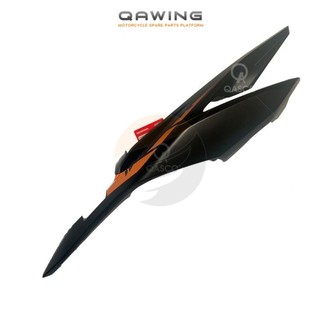 _nhựa ốp sườn phải honda winner x v2 đen vàng) __qawing