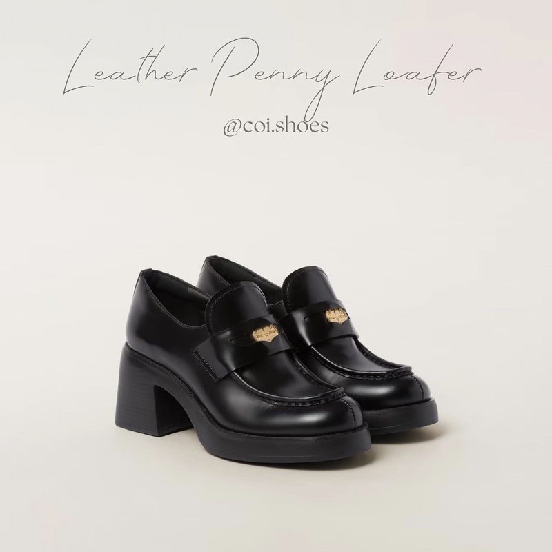 Giày Penny Loafer Leather
