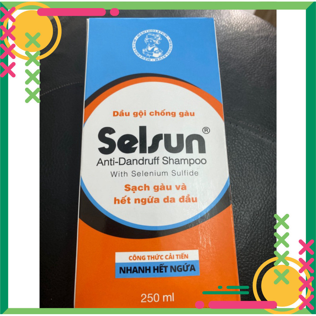 Selsun 250ml dầu gội chống gàu chính hãng