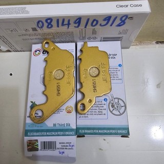 Má phanh bố thắng đĩa elig lắp cho xe Exciter 150, Srius Fi trước