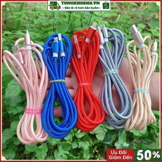 [ Dây Sạc Ai Phôn ] Dây sạc Androi, oppo, xiaomi, Cáp sạc 3M cổng Micro USB thiết kế dây bện dù cho điện thoại Androi