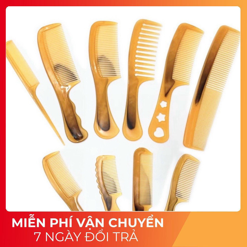 Lược chải tóc_lược tạo kiểu tóc( set 10 cái) Siêu Tiện Dụng