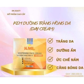 Kem dưỡng da trắng hồng da ban ngày KML