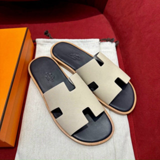 Dép chữ H (CAM KẾT BẢO HÀNH 1 ĐỔI 1 NẾU DÉP LỖI) quai ngang, da bò nguyên tấm, boy phố, cho nam và nữ  Hottrend