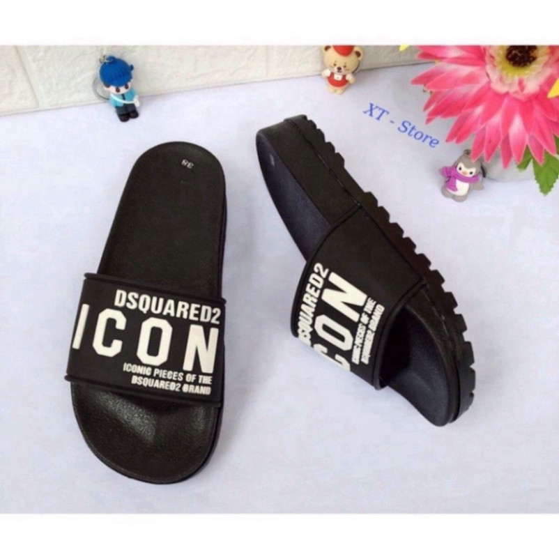 Dép nam nữ quai ngang, dép Icon siêu xinh shop NB