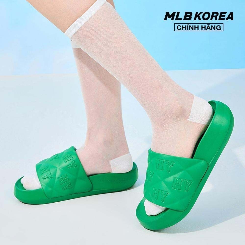 MLB - Dép unisex quai ngang bản rộng Chunky Bouncer 3ALPFBS33-50GND