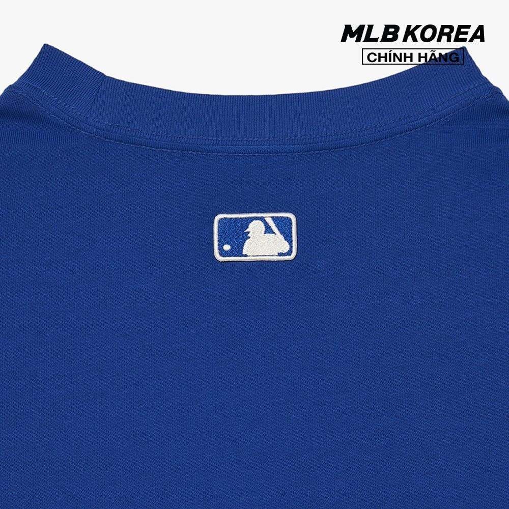 MLB - Áo thun unisex cổ tròn tay ngắn in logo hiện đại 3ATSV1134-07CBD
