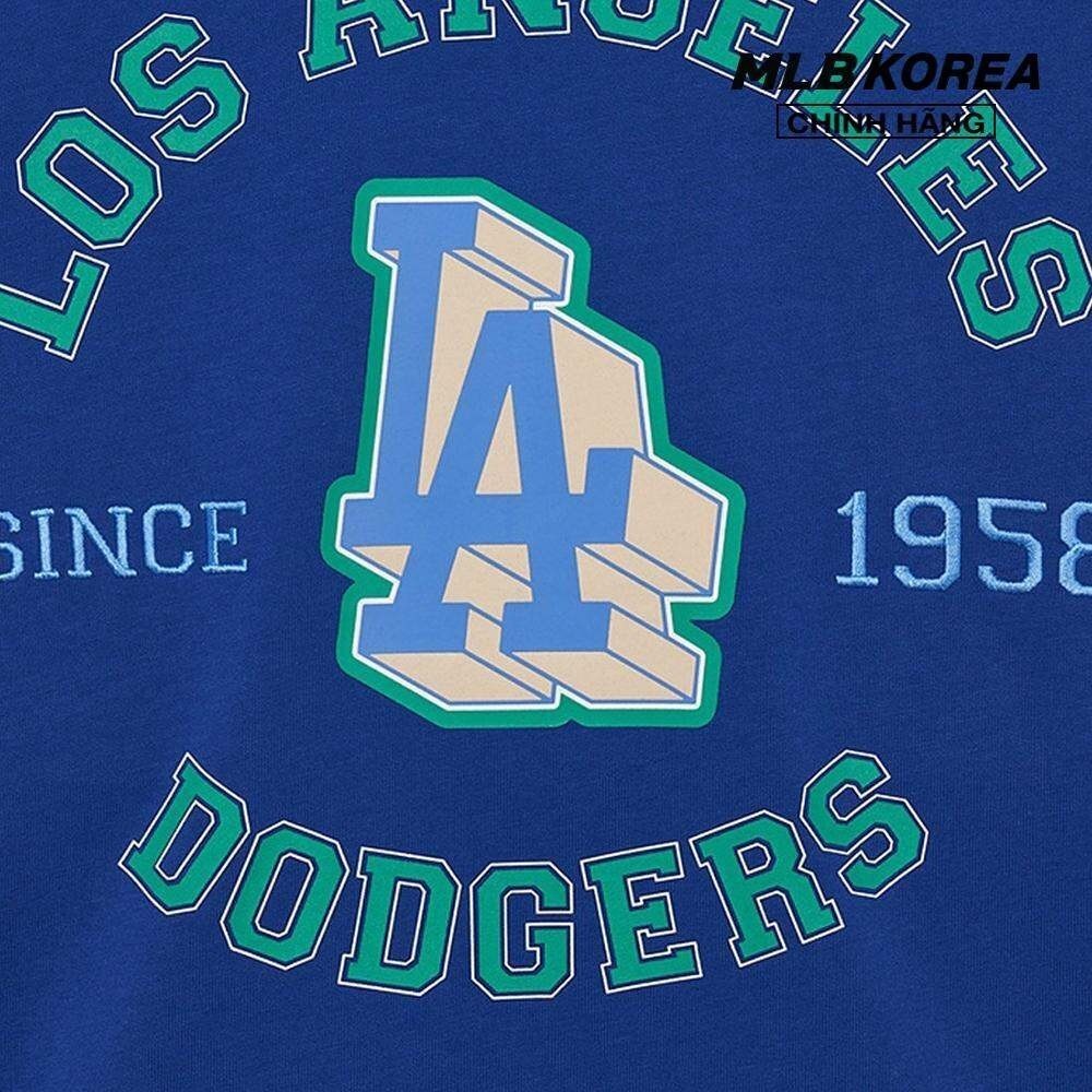 MLB - Áo thun unisex cổ tròn tay ngắn in logo hiện đại 3ATSV1134-07CBD