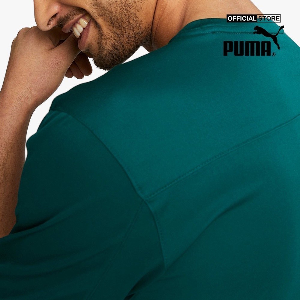 PUMA - Áo thun thể thao nam ngắn tay Fit Commercial Logo 522131-24